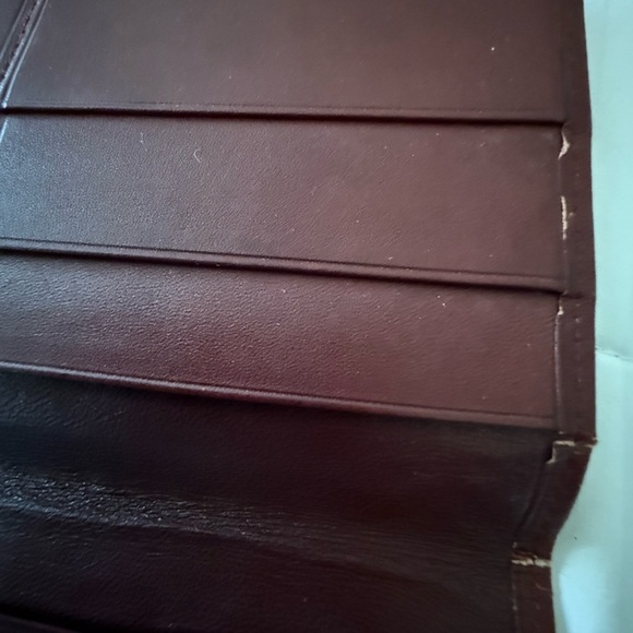 Cartier Burgundy Leather Wallet - Picture 12 of 13